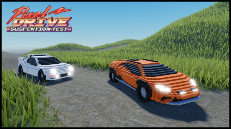 Pixel Drive Suspension Test 🏎️ screenshot