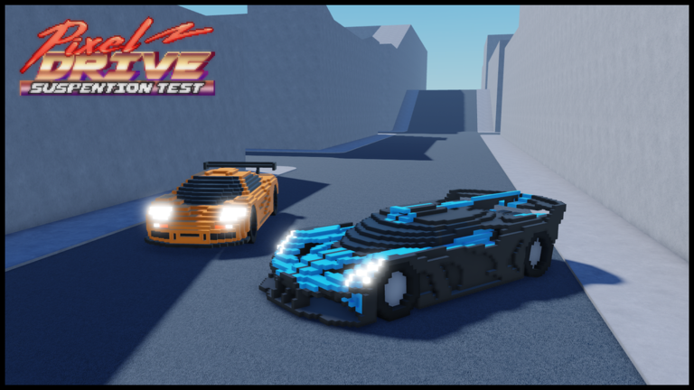 Pixel Drive Suspension Test 🏎️ screenshot