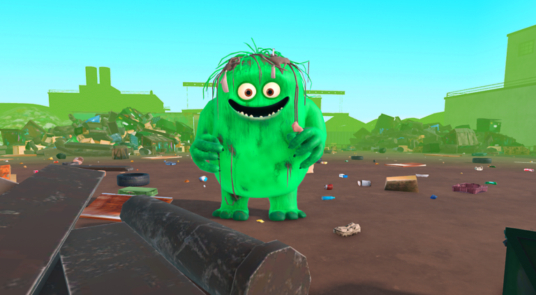 🤢TRASH MONSTER OBBY! (OBBY) screenshot