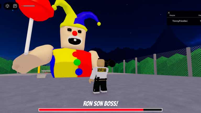 RONY POLICE FAMILY PRISON RUN ESCAPE! (Obby) screenshot