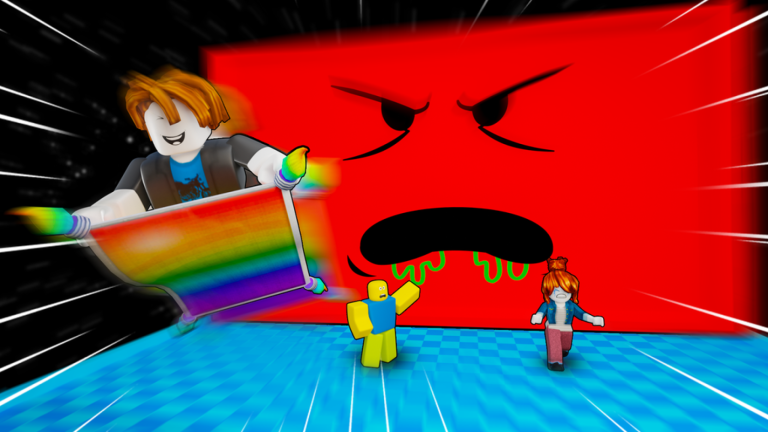 WALL with a FACE, Obby! screenshot