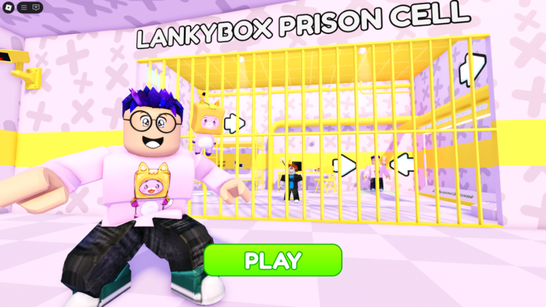 LANKYBOX PRISON RUN! (OBBY!) screenshot