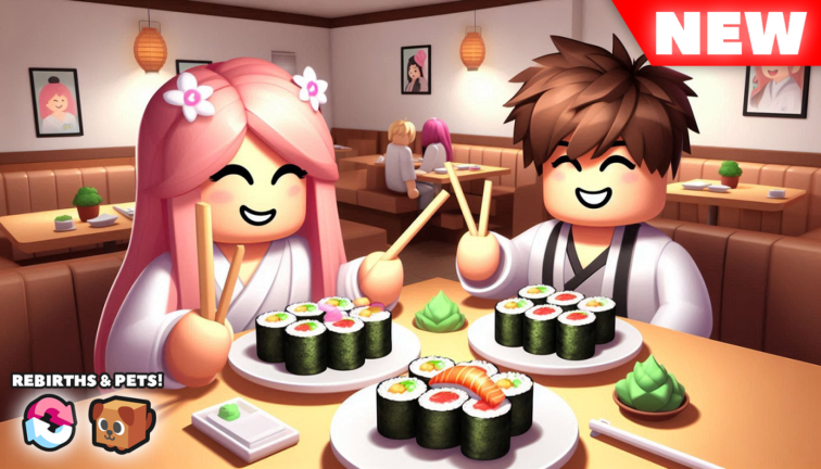 2 Player Sushi Tycoon 🍣 screenshot