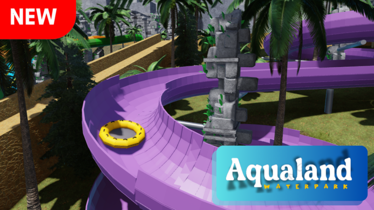🌊😜 AQUALAND WATERPARK! screenshot