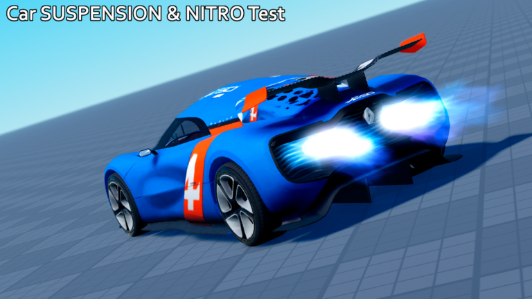 [BADGES] Car Suspension & NITRO Test screenshot