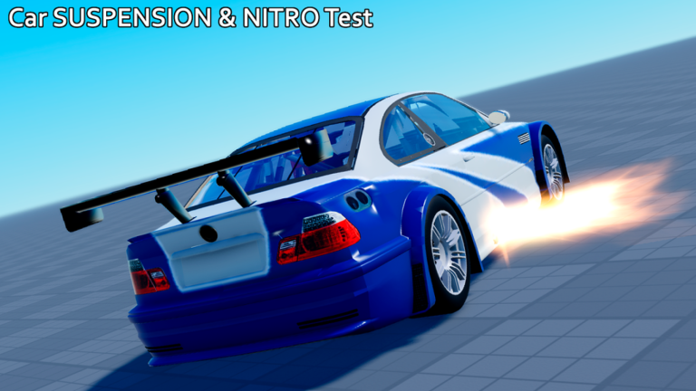 [BADGES] Car Suspension & NITRO Test screenshot