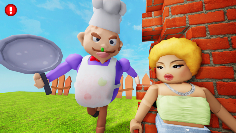 ESCAPE CHEF KITCHEN OBBY RUN screenshot