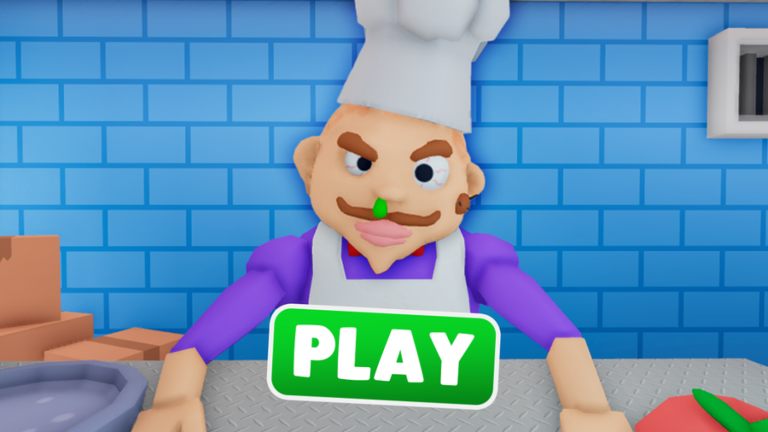 ESCAPE CHEF KITCHEN OBBY RUN screenshot
