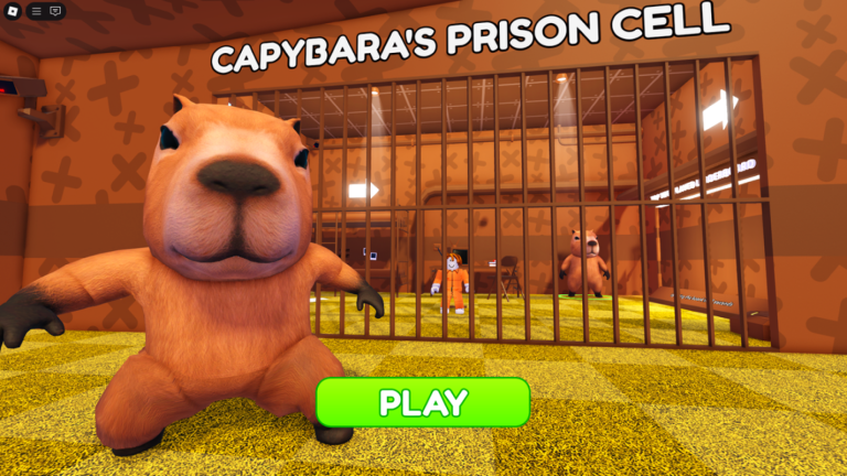 CAPYBARA'S PRISON RUN! (Obby) screenshot