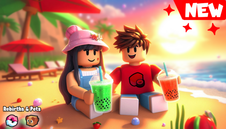 2 Player Boba Tycoon 🧋 screenshot