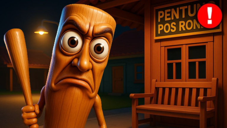 😨 TUNG TUNG MOTEL ESCAPE! (Obby) screenshot