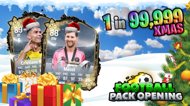 ❄ [XMAS] Football Pack Opening screenshot