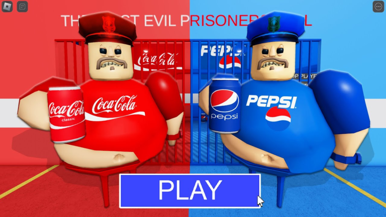 COCA-COLA Vs PEPSI BARRY'S PRISON RUN! (OBBY) screenshot
