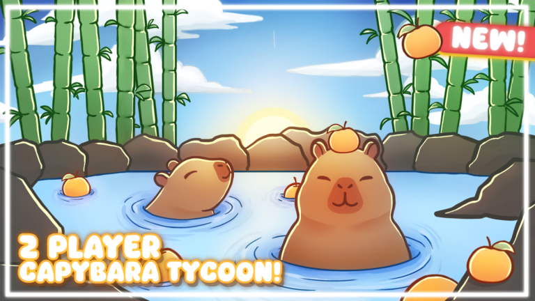 🍊 2 Player Capybara Tycoon! screenshot