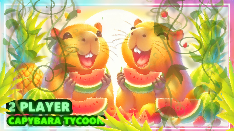 🍊 2 Player Capybara Tycoon! screenshot