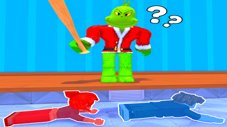 TEAM GRINCH ESCAPE! (TEAMWORK OBBY) screenshot