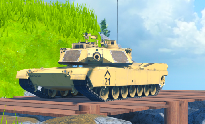 Dangerous Tank Driving Obby screenshot