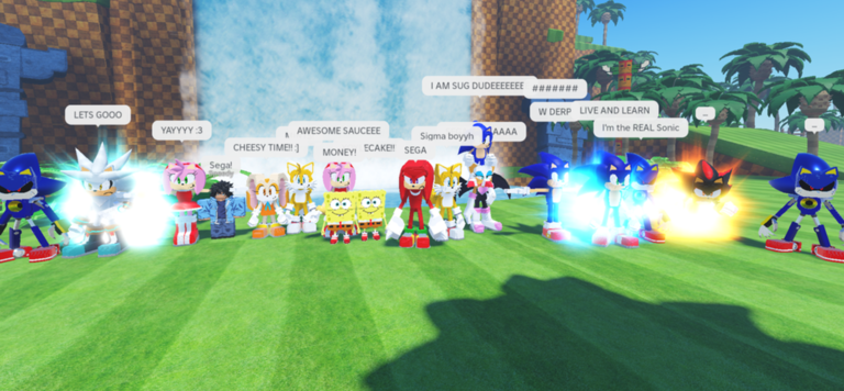 SONIC TESTING PLACE screenshot