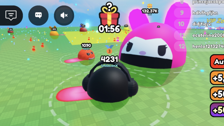 Om Nom Nom 😋 Eating Blobs Simulator screenshot