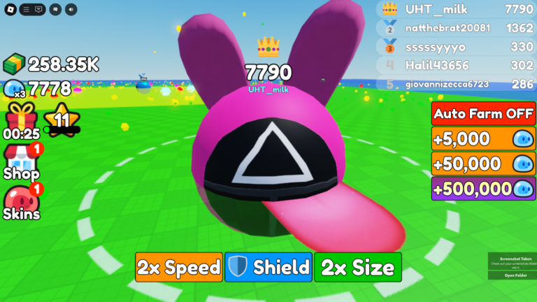 Om Nom Nom 😋 Eating Blobs Simulator screenshot