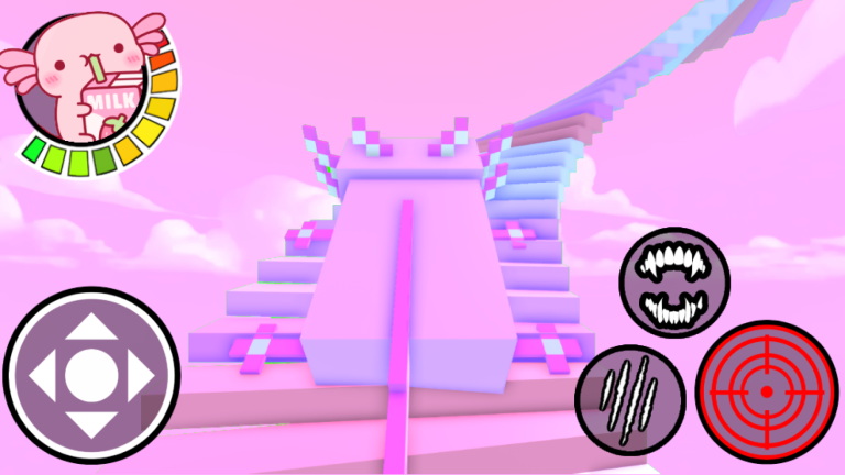 Axolotl Obby 🌸 screenshot