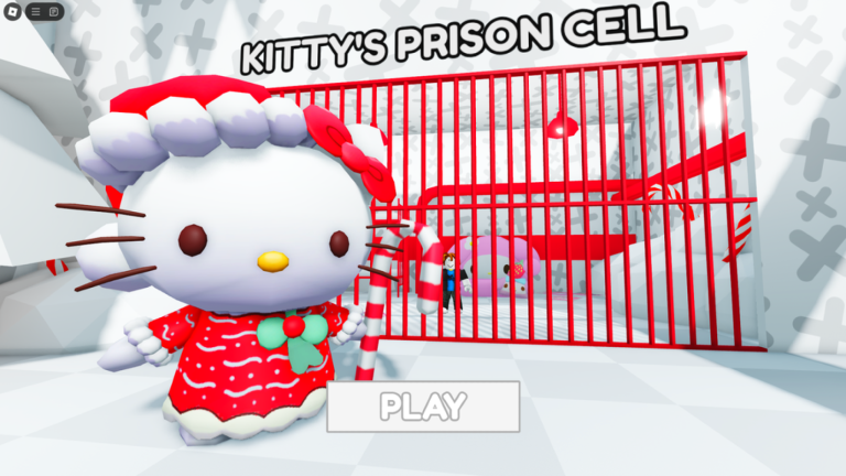❄️ CHRISTMAS KITTY'S PRISON RUN! (Obby) screenshot