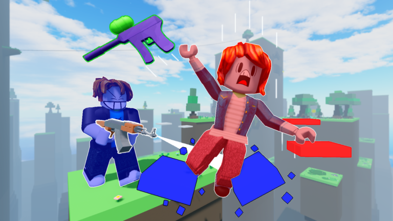 [🎃]Paint! [2 PLAYER OBBY] screenshot