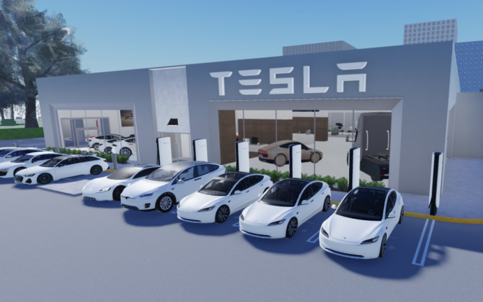 [❄️] Tesla City [V4 Beta 2] screenshot