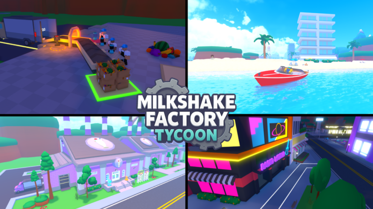 Milkshake Factory Tycoon🥤 screenshot