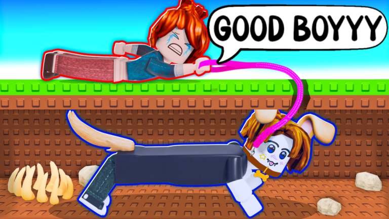 Dog Walk 🐶 [2 Player Obby] screenshot