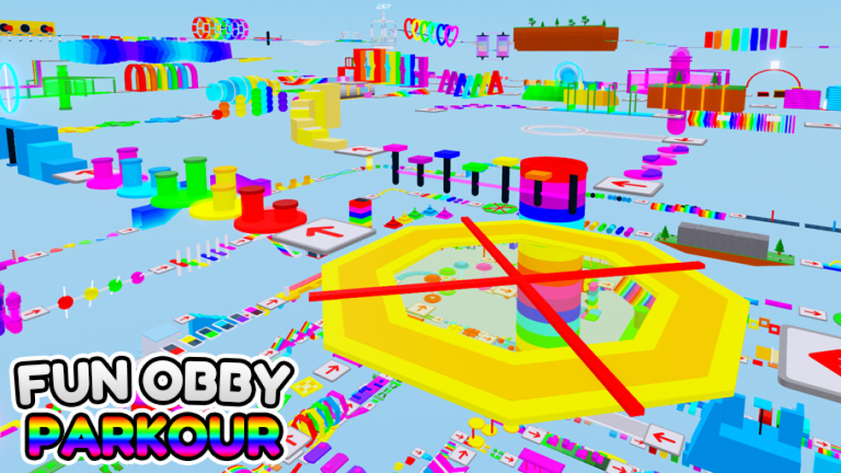 Fun Obby Parkour 🌟 525 Stages! screenshot