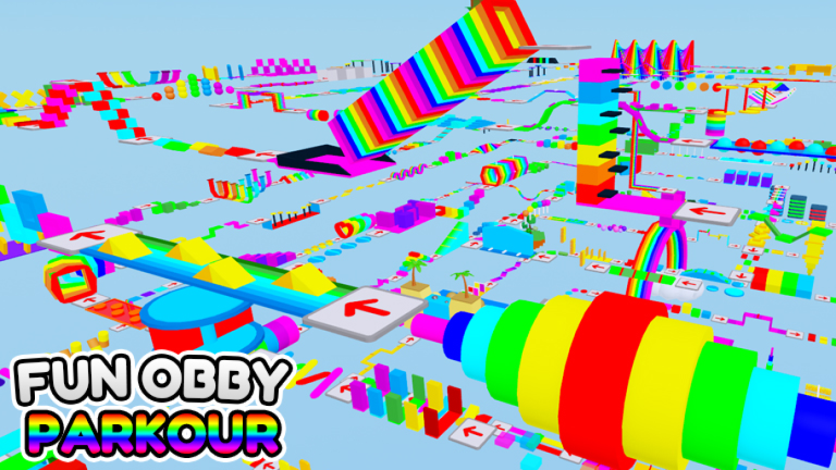 Fun Obby Parkour 🌟 525 Stages! screenshot