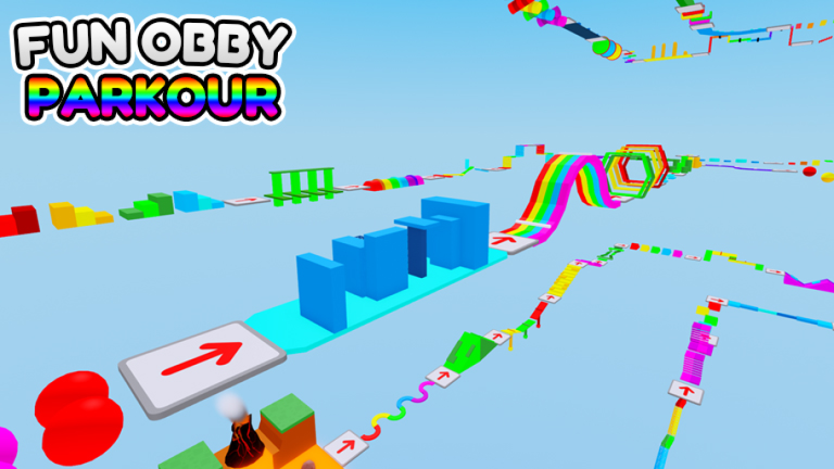 Fun Obby Parkour 🌟 525 Stages! screenshot