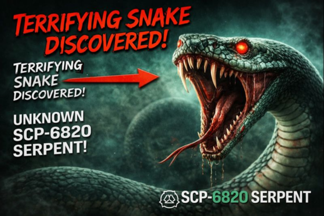 SCP SNAKE OR DINOSAURS screenshot
