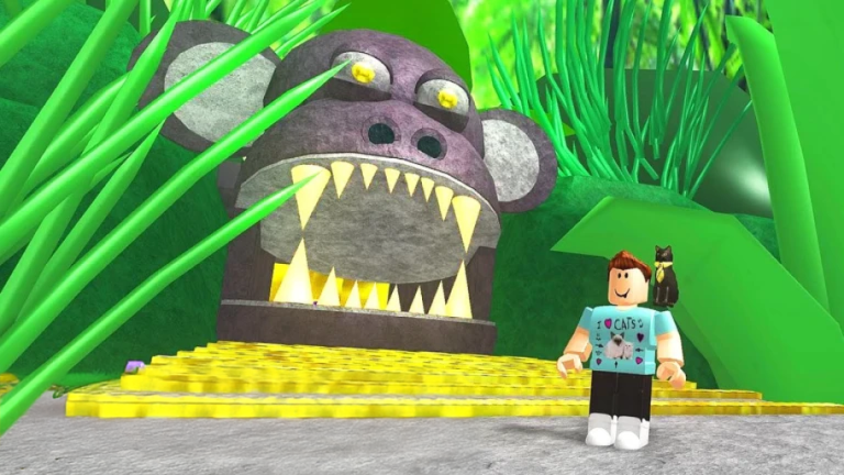 ESCAPE JUNGLE OBBY! screenshot