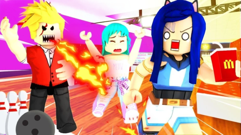 ESCAPE BOWLING OBBY! screenshot