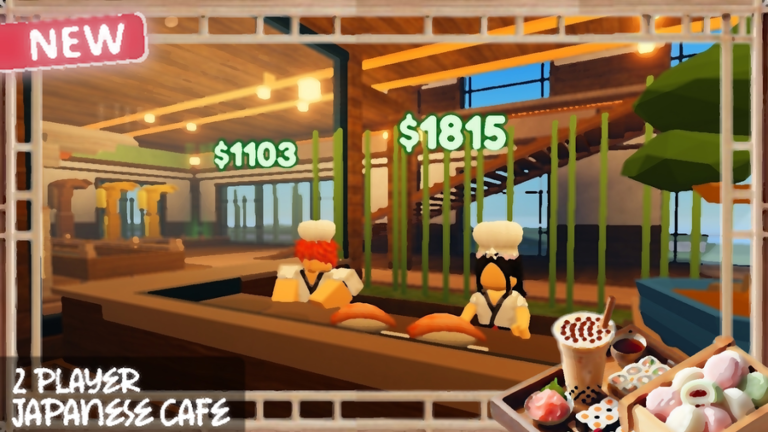 2 Player Japanese Cafe Tycoon 🍥 screenshot