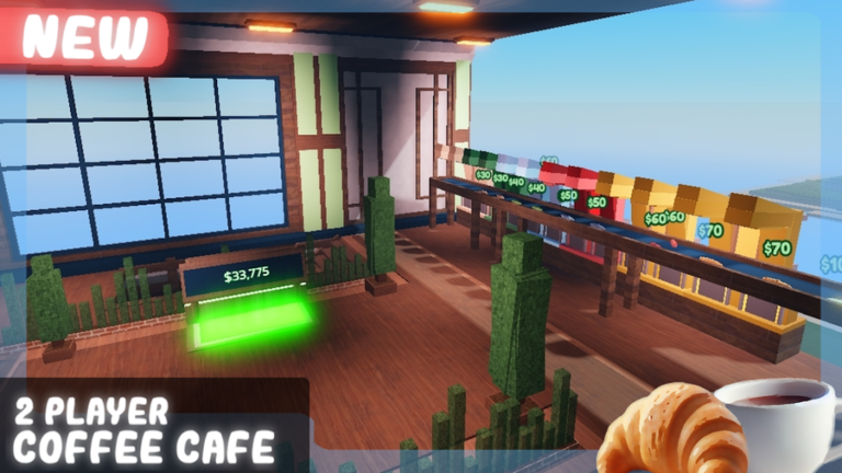 ☕2 Player Coffee Cafe Tycoon! 🍵 screenshot