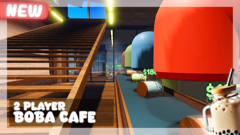 🧋2 Player Boba Cafe Tycoon 🧋 screenshot