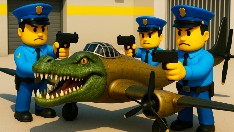 Bombordiro Crocodilo Prison Run Obby Escape screenshot