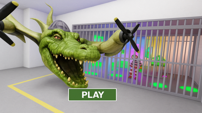 Bombordiro Crocodilo Prison Run Obby Escape screenshot