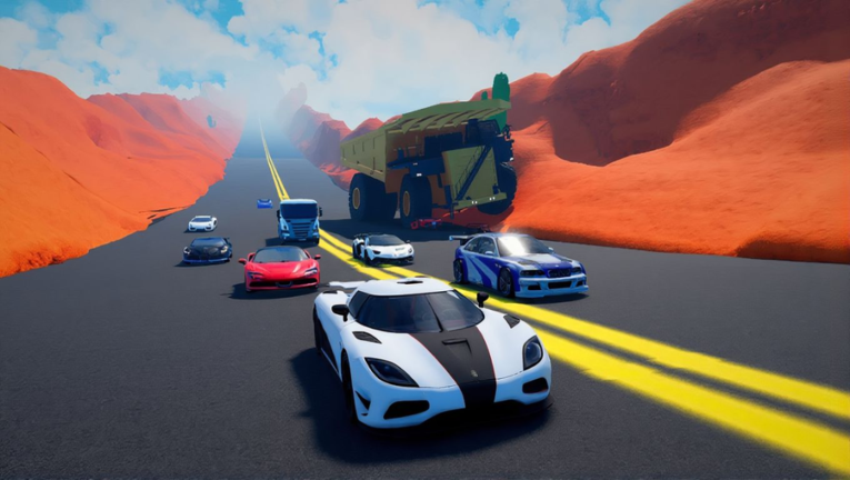 Jump Over Canyon!  screenshot