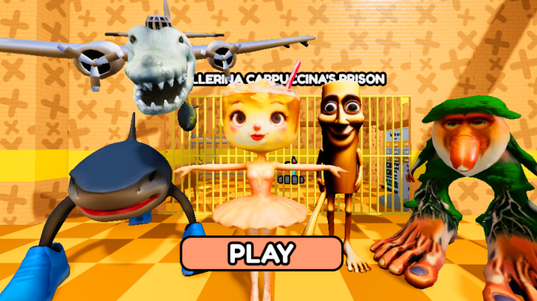 ☕ BALLERINA CAPPUCCINA PRISON RUN OBBY screenshot