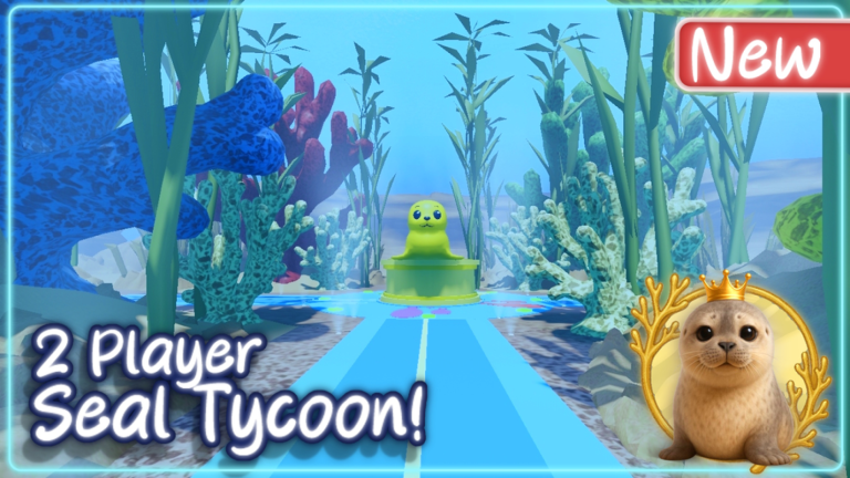🌊 2 Player Seal Tycoon 🌊 screenshot