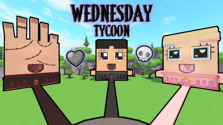Wednesday Tycoon 🖤 screenshot