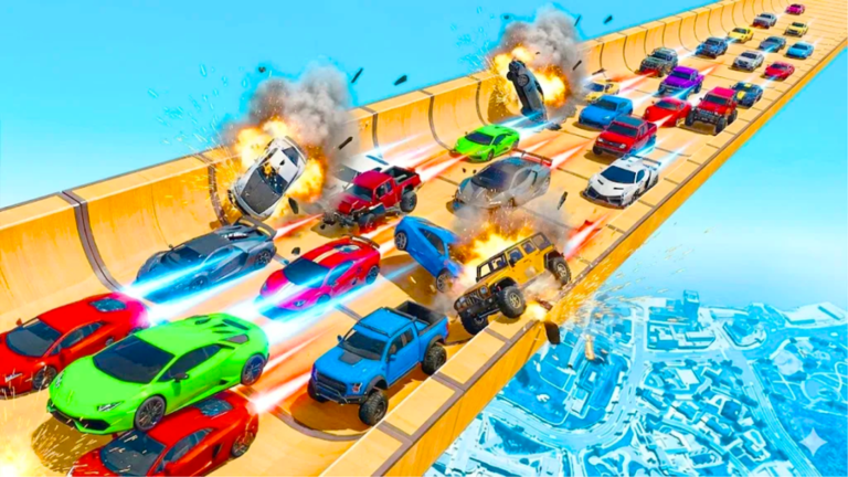 SLIDE 999,999 MILES IN A CAR OBBY! screenshot