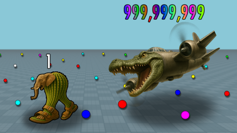 Eat Brainrot to Grow HUGE screenshot