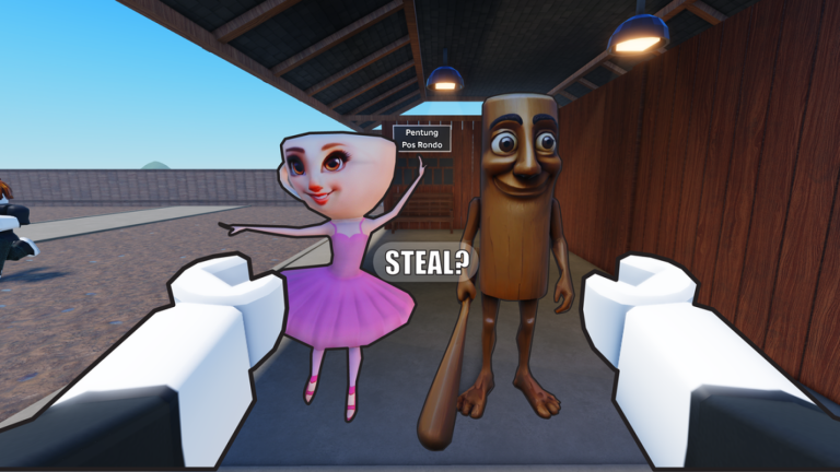 ❄️Steal Cappuccina From TungTung 🧠 screenshot