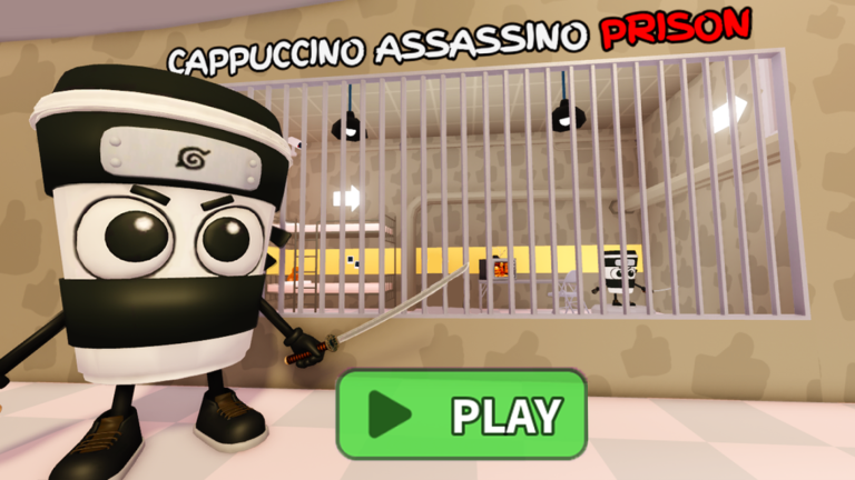☕️CAPPUCCINO ASSASSINO PRISON RUN! screenshot