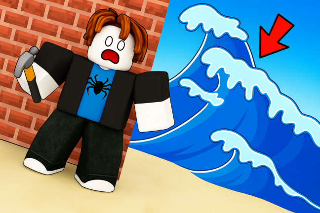 Build To Survive DISASTERS! 🌊 screenshot